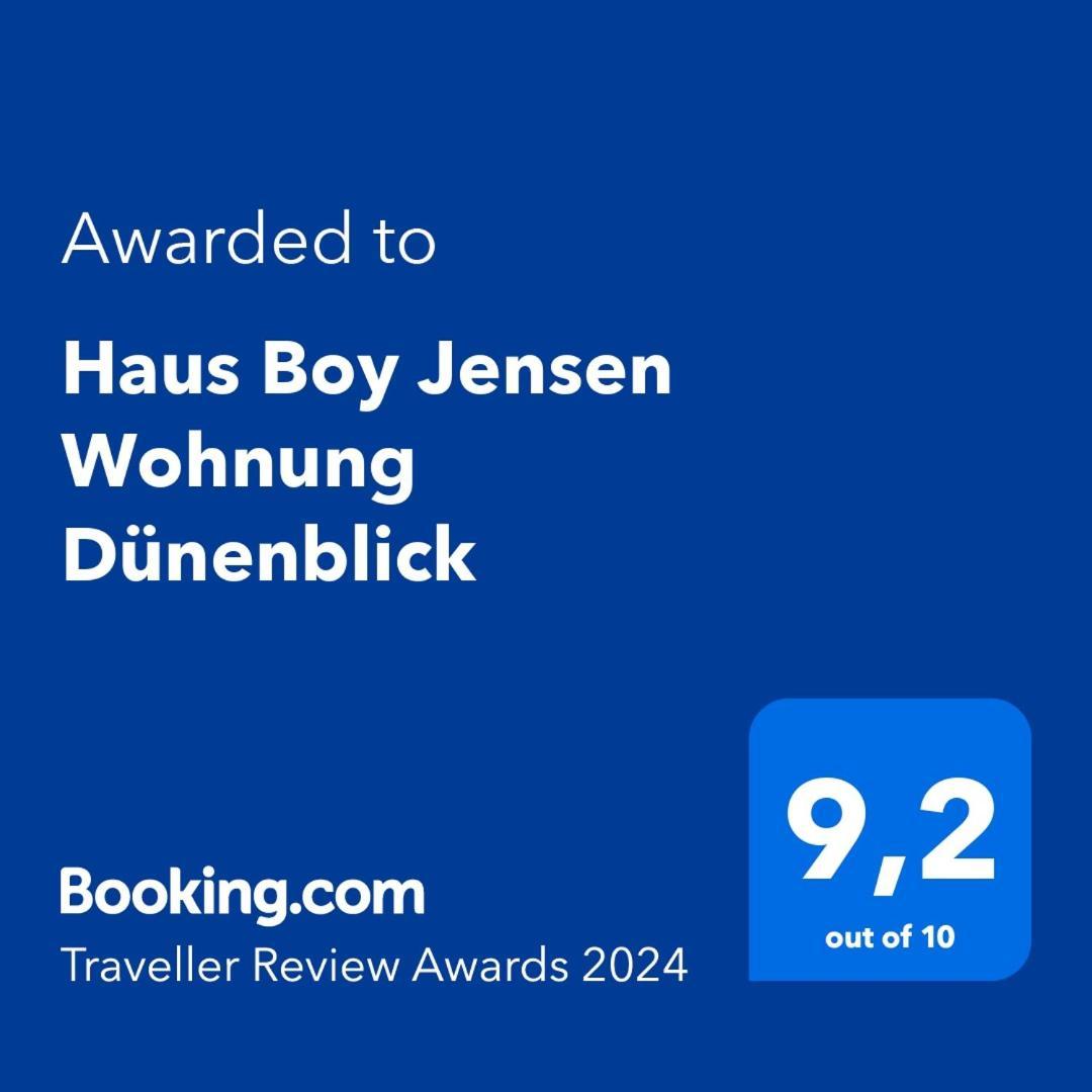 Haus Boy Jensen Duenenblick Apartment Wenningstedt-Braderup
